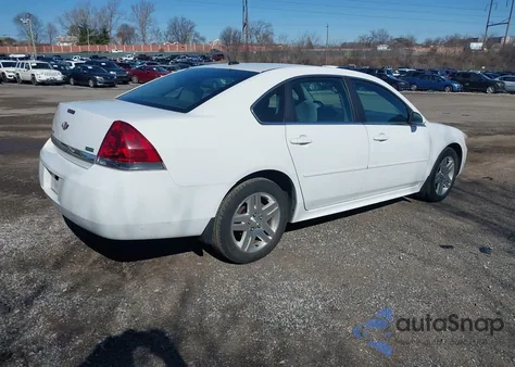 2011 Chevrolet Impala Lt из США, поврежденный, VIN 2G1WB5EK5B1128083